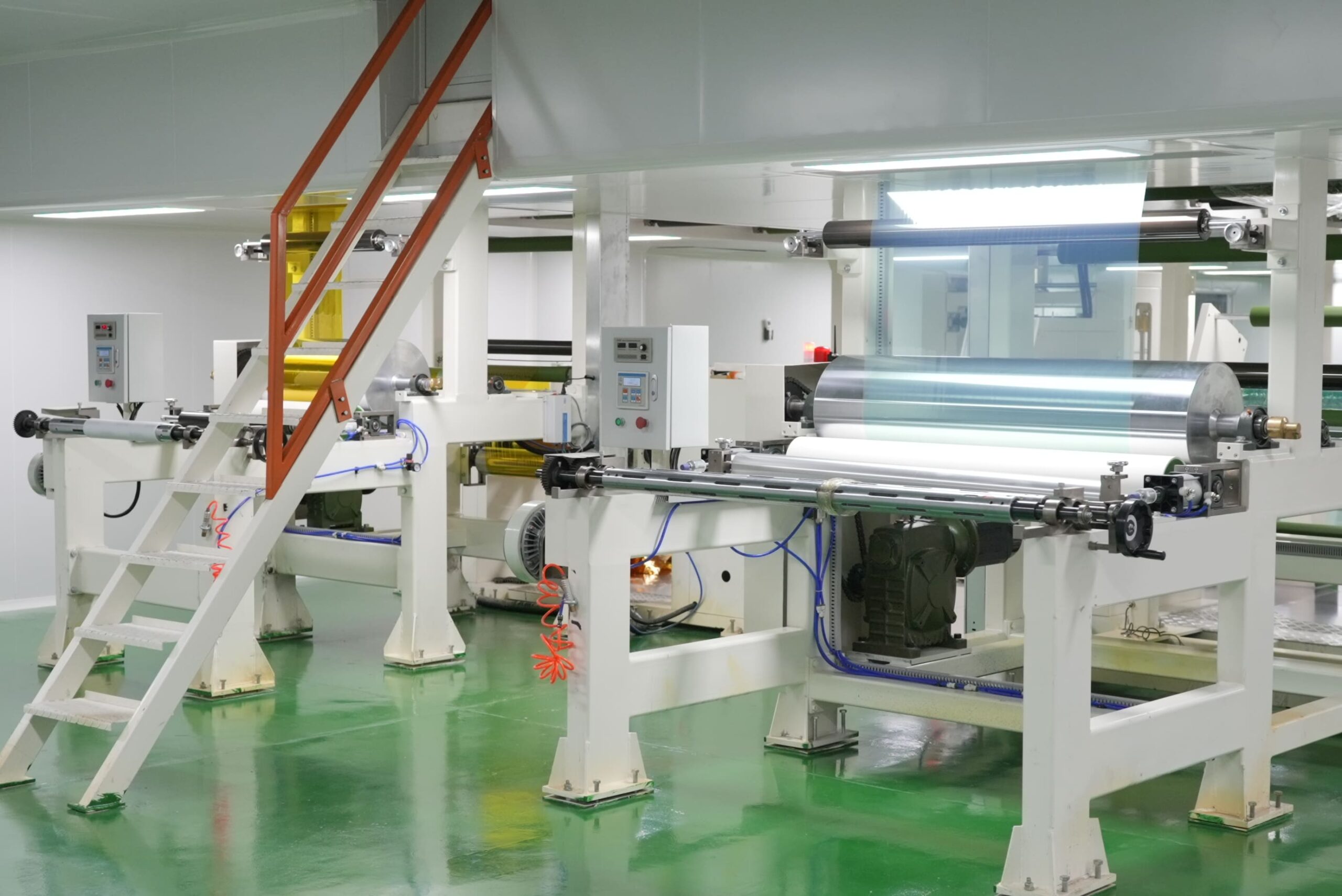 Tape coating and production equipment
